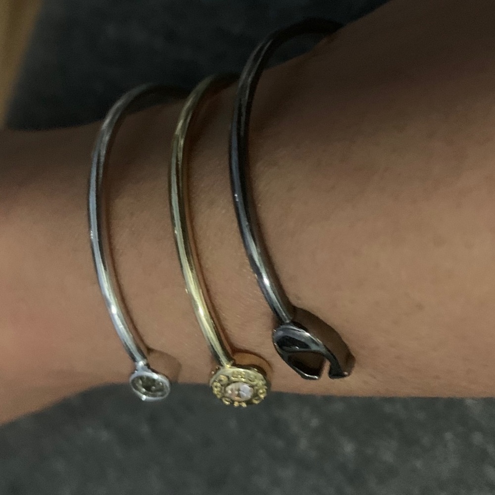 Coach Triple Open Bangle Set - image 1